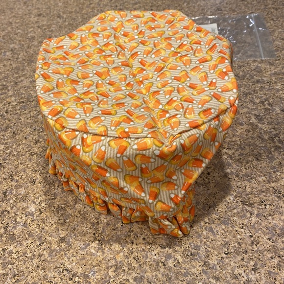 NIP Longaberger Candy Corn Darning Liner 2553477 Halloween Orange - Picture 13 of 16